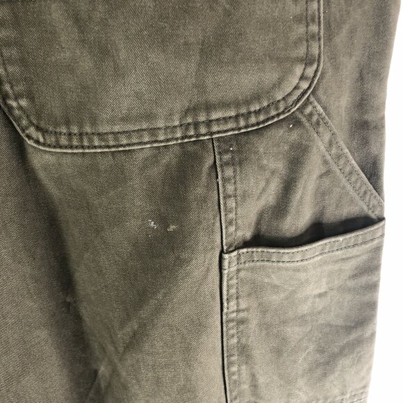 Carhartt Mens B324 Washed Twill Relaxed Fit Pants Carpenter Green 44x30 - Picture 3 of 4